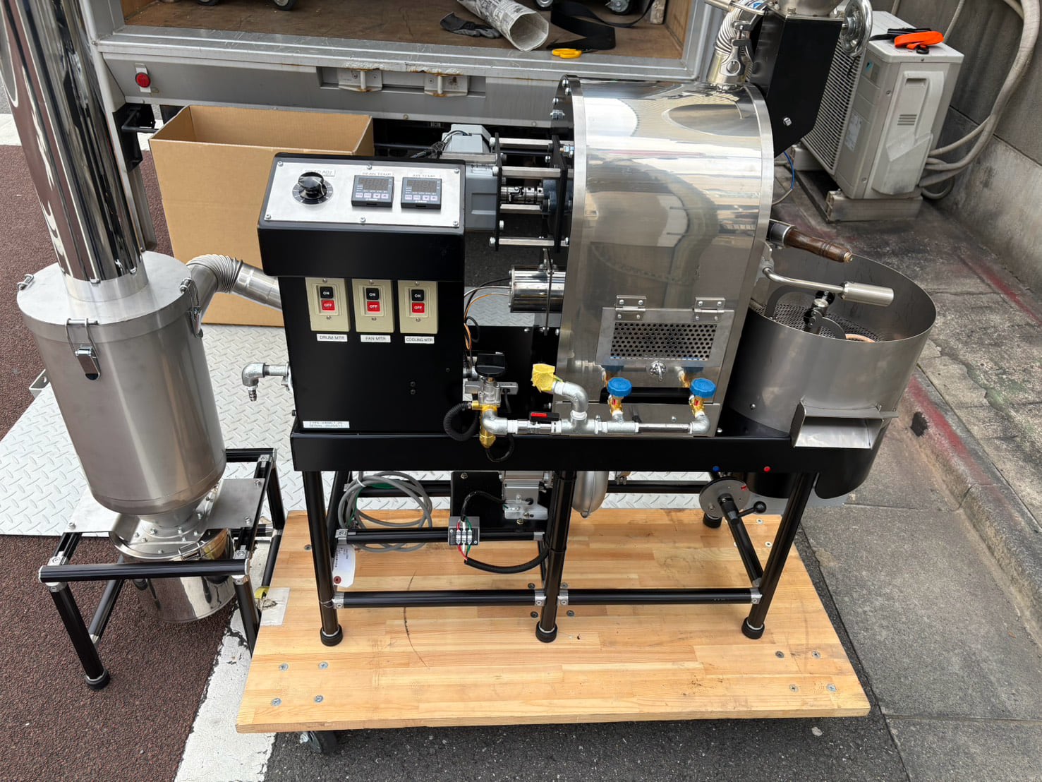 1.25kg焙煎機vasic