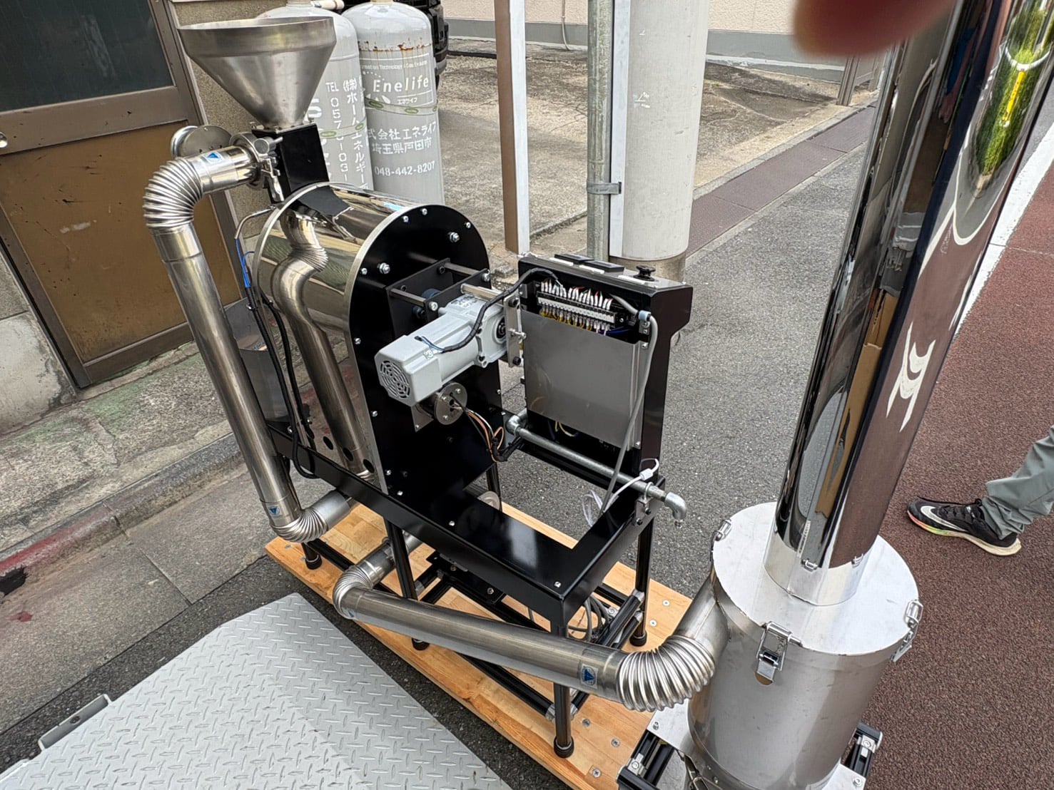 1.25kg焙煎機vasic