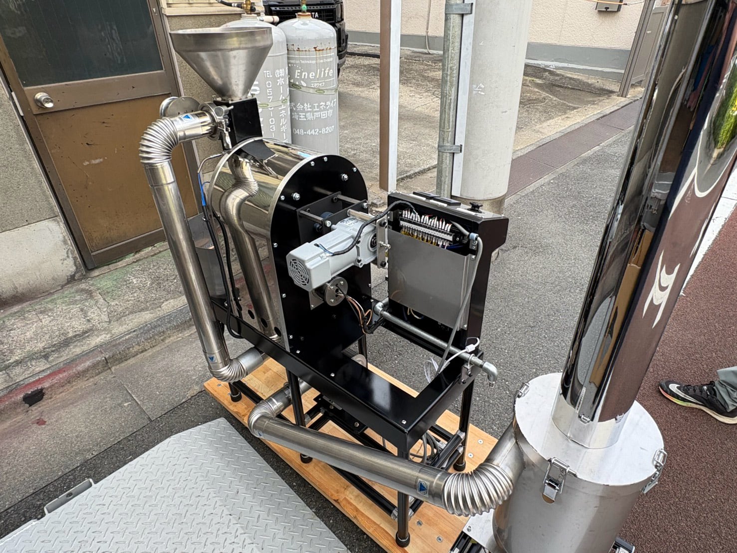 1.25kg焙煎機vasic