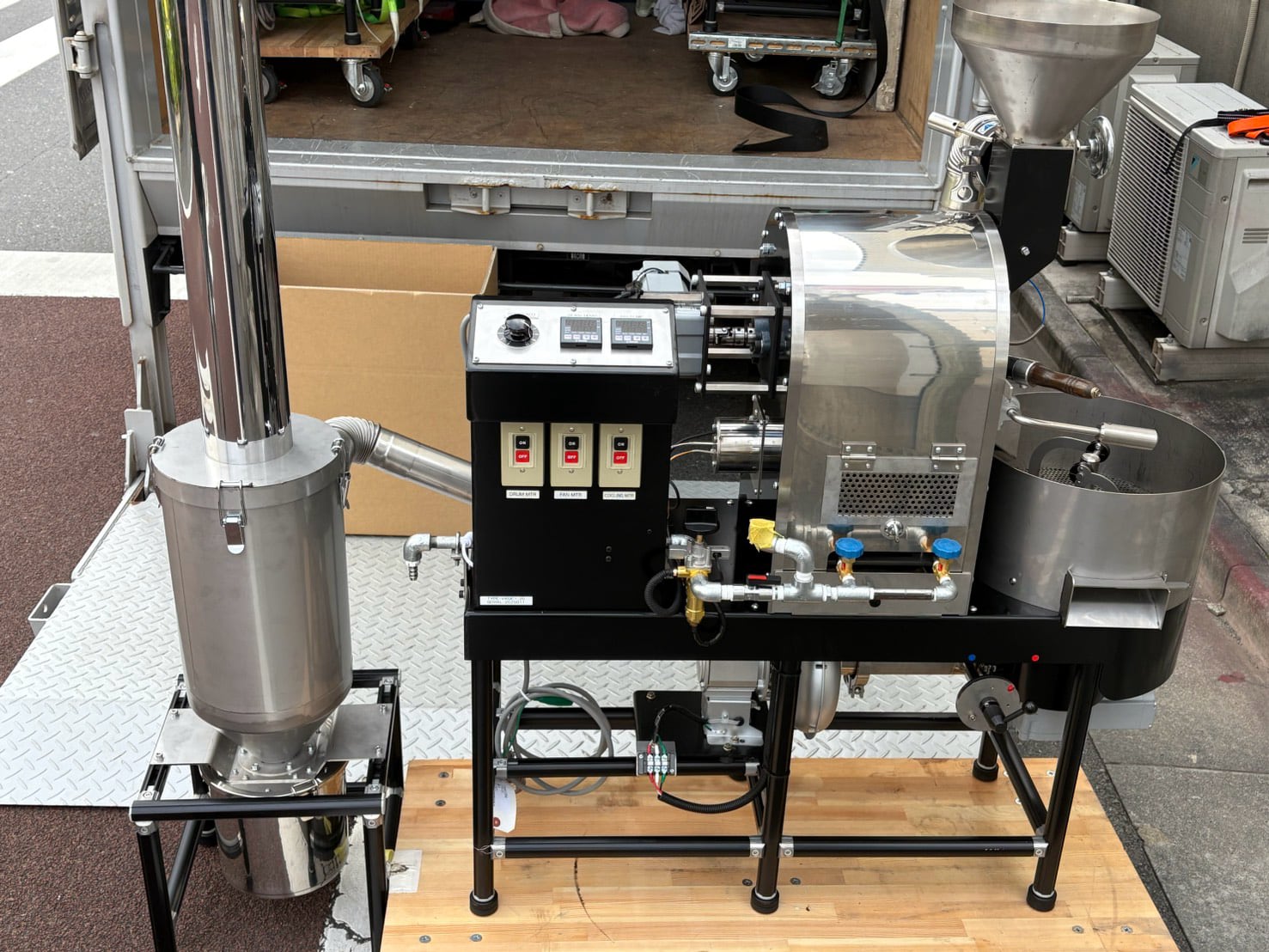 1.25kg焙煎機vasic